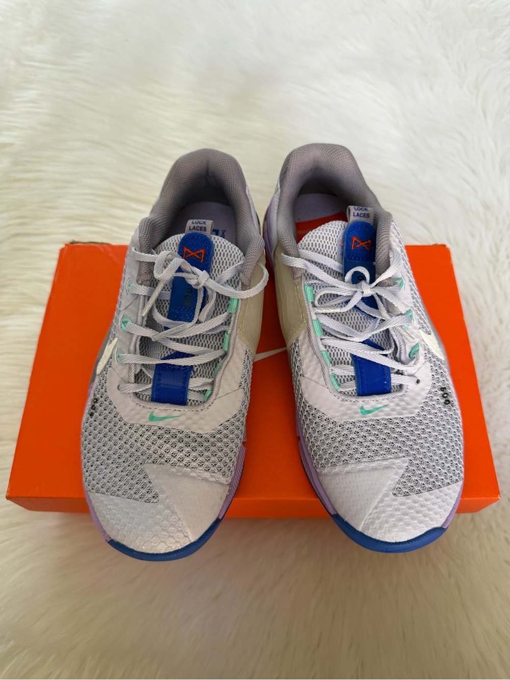 Nike React Metcon 7 Hyperlft Multicolor Sneakers Sz 6.5
